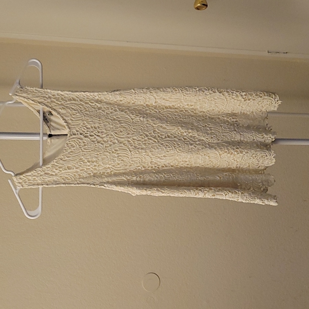 Lucky Brand. CROCHET Tank Top, Size Medium